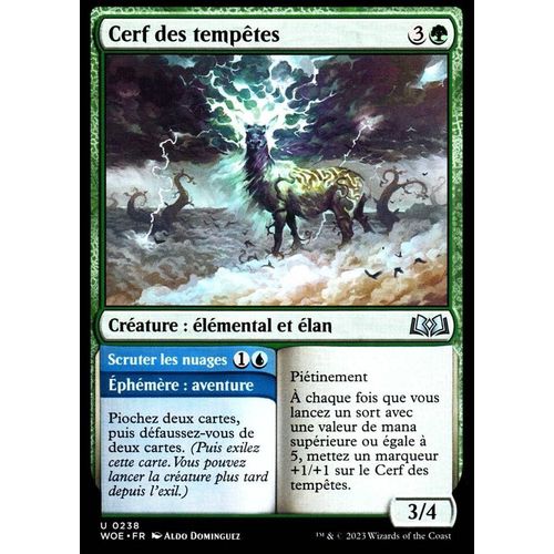 Cerf Des Tempêtes - Magic - Les Friches D' Eldraine - U - 238