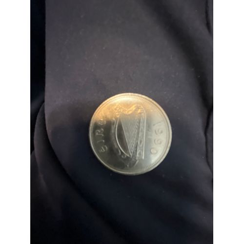 Pièce 1 Livre - 1 Punt - Irlande - Eire - 1990 - Cupronickel