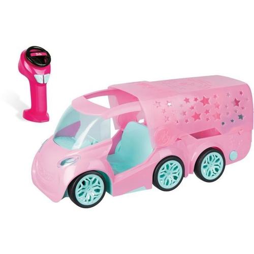 Barbie - Mondo Motors - Voiture Radiocommandée - Dj Express Deluxe - 50cm - Son - Lumi Res - Sc Ne Musicale - Jouet Enfant - 3 Ans Et Plus - 63685