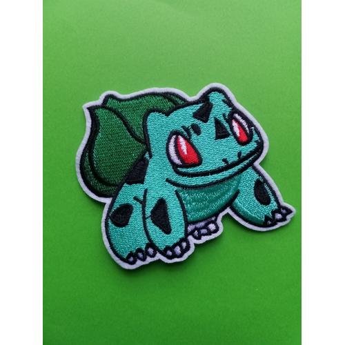 Ecusson Thermocollant Patch Brodé Pokemon Bulbizarre