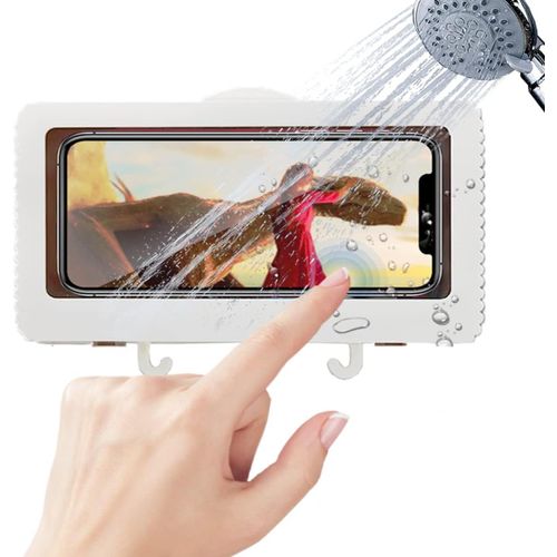 Support Miroir De Baignoire - Système Anti-Goutte & Rotatif Bidirectionnel Pour Visionnage Confortable - Magnetique Et Decouvertes