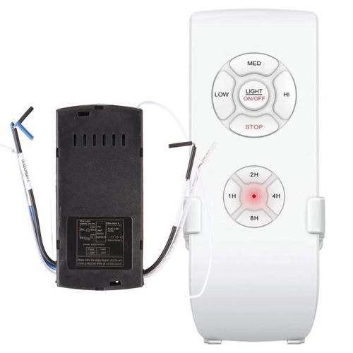 Kit de telecommande pour ventilateur de plafond, telecommande universelle intelligente pour ventilateur de plafond Hunter pour Harbor Breeze