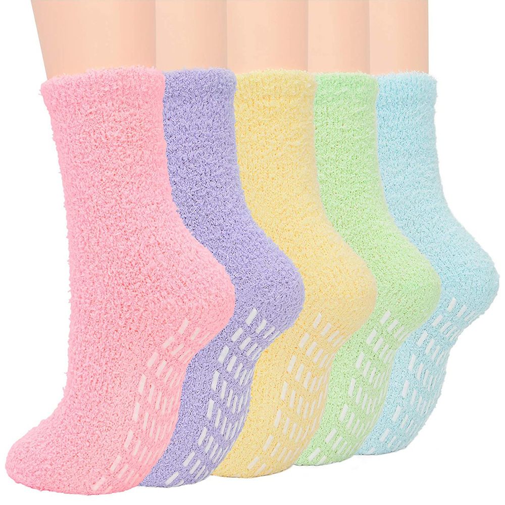 Chaussettes polaire femme Blanches 