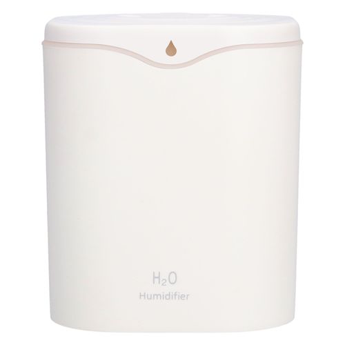 Humidificateur d'air a double pulverisation 2 L, mini diffuseur d'aromes silencieux, alimente par USB, pour la maison, la chambre a coucher, le bureau, blanc