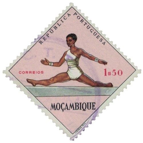 Mozambique 1962 Oblitéré Sport Gymnastique Poutre Y&T Mz 481 Su
