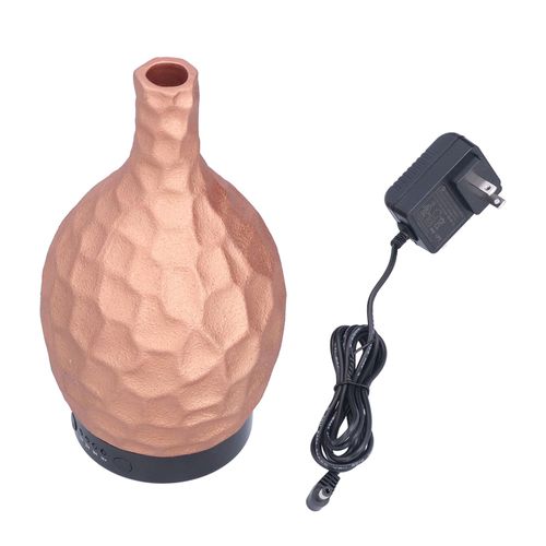 Diffuseur D'huiles Essentielles Ultrasonique En Bois, Diffuseur D'aromes En Ceramique Avec Minuterie, Pour La Maison, Prise Americaine 100-240 V 