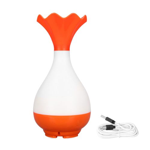 Diffuseur d'huiles essentielles et d'aromatherapie pour voiture, humidificateur, alimentation USB, 95 ml, pour la maison et le bureau, orange