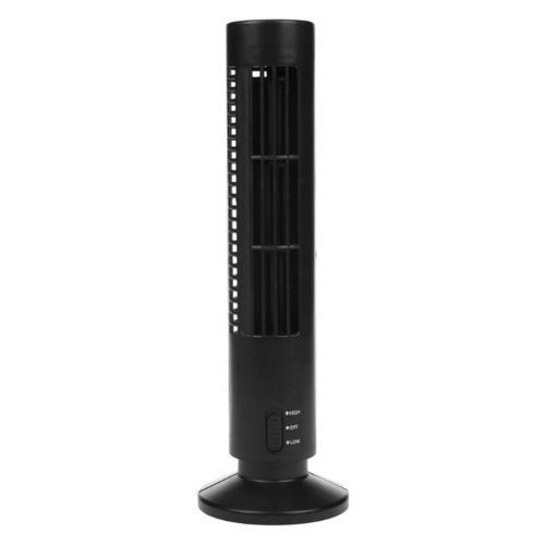 Refroidisseur d'air portable, ventilateur vertical sans pales, climatiseur de bureau USB, mini ventilateur tour de refroidissement pour la maison et le bureau