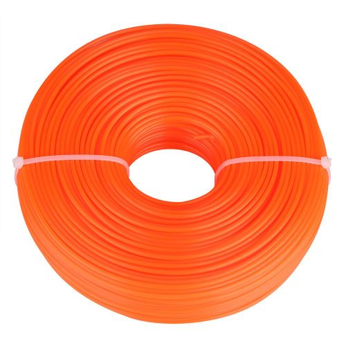 Fil de coupe-bordure rond en nylon de 2,4 mm pour debroussailleuse a essence, 100 m