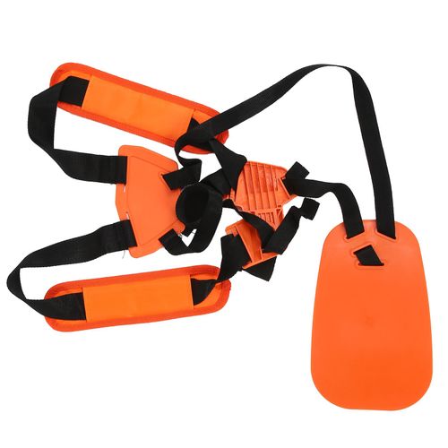 Sangle d'epaule pour debroussailleuse, harnais pour tondeuse a gazon, ceinture en nylon a double epaule pour debroussailleuse