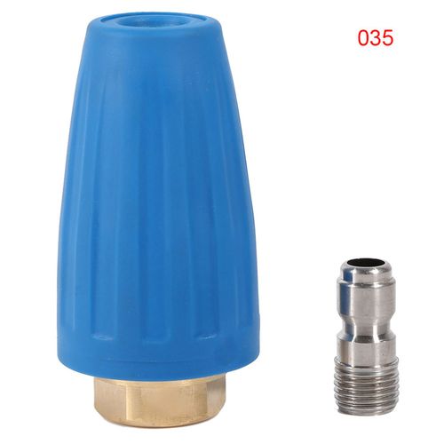 Buse de pulverisation turbo pour nettoyeur haute pression a connexion rapide 1/4"" 3000 PSI 3,5