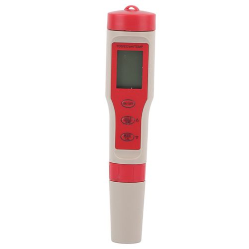 Testeur de qualite de l'eau numerique portable 4 en 1, TDS, PH, EC, TEMP, stylo de test de purete