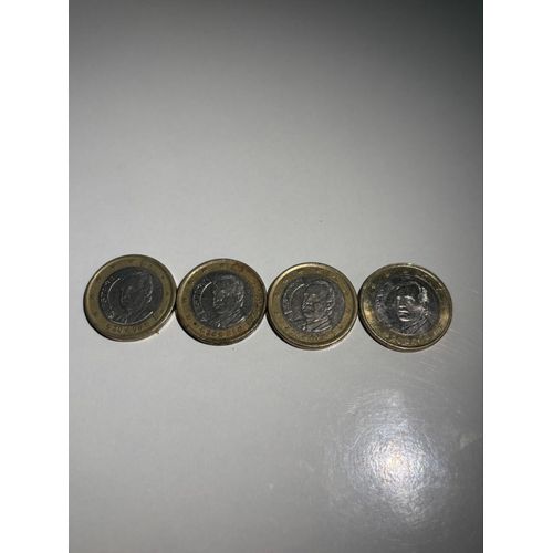 Lot De Pièce Rare 1 Euro Espagne 