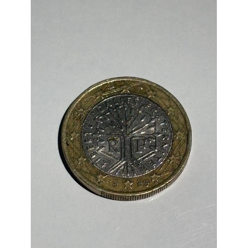 Pièce 1 Euro France 1999 Arbre De Vie  Rare