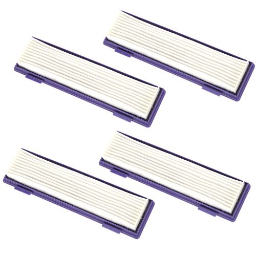 Lot de 4 filtres d'aspirateur de rechange pour Neato 70E 75 80 85 D75 D80 D85 D3 D5 D7