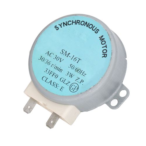 Moteur de plateau tournant pour four a micro-ondes SM 16T, moteur synchrone en aluminium et cuivre pour four a micro-ondes Galanz AC30V