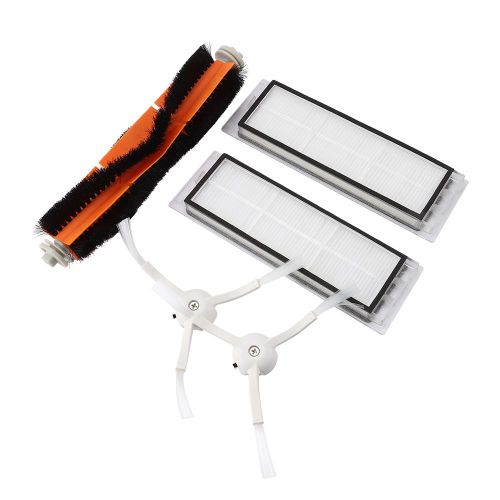Ensemble de filtres a brosse laterale/principale/rouleau pour HEPA compatible avec les accessoires de nettoyage du robot balayeur Millet