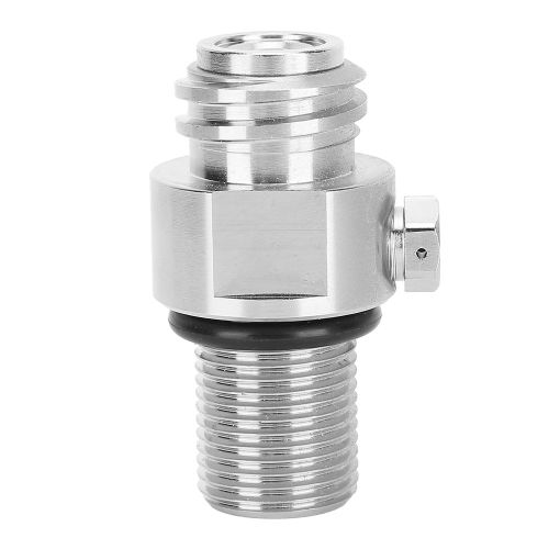 Accessoire de valve pour bouteille d'eau gazeuse M18 x 1,5, filetage TR21-4, pour galvanoplastie SodaStream, argent