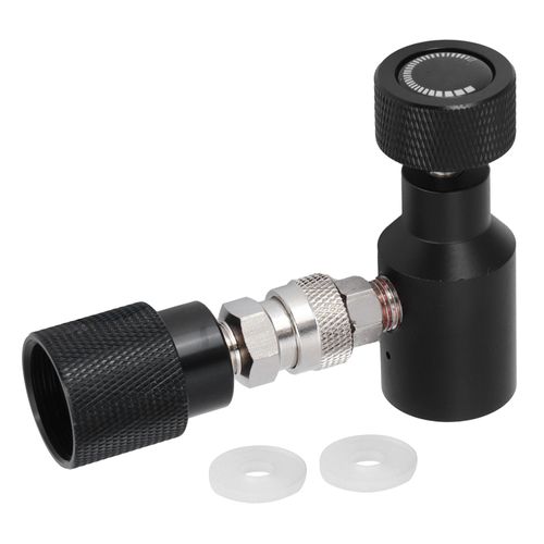 Adaptateur de recharge de bouteille de CO2 pour soda, connecteur W21.8-14, compatible avec Soda Club, noir