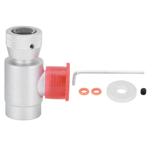 Adaptateur de recharge de filetage CO2 W21.8-14, connecteur de recharge de machine a soda en aluminium integre