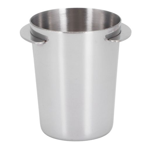 Poignee de machine a cafe en acier inoxydable de 51 mm, tasse doseuse, doseur de poudre de cafe