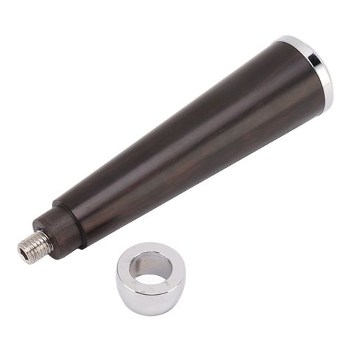 Poignee de porte-filtre a cafe ergonomique en bois d'ebene, filetage M10, pour la maison