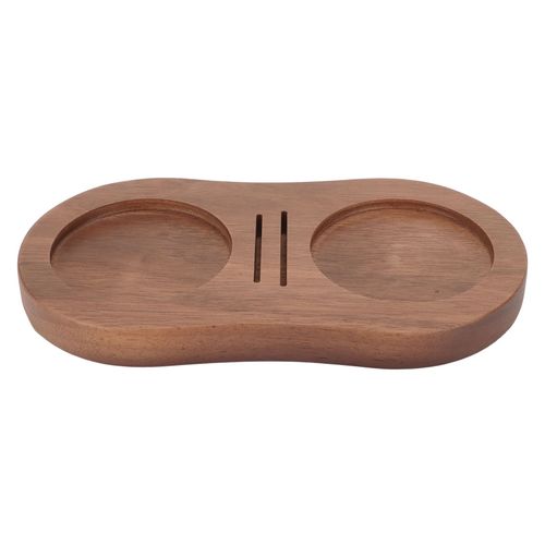 Support de presse a cafe en bois, base universelle pour tasser la poudre de cafe, 51 mm, 53 mm, 58 mm