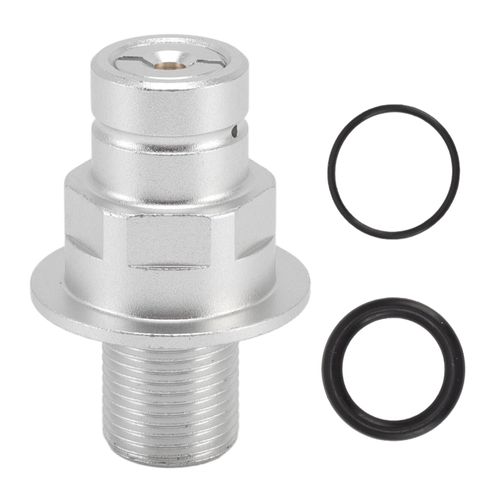 Adaptateur de connecteur avec filetage M18x1,5 pour machine a soda DUO Terra Art Quick Connect QC, argent