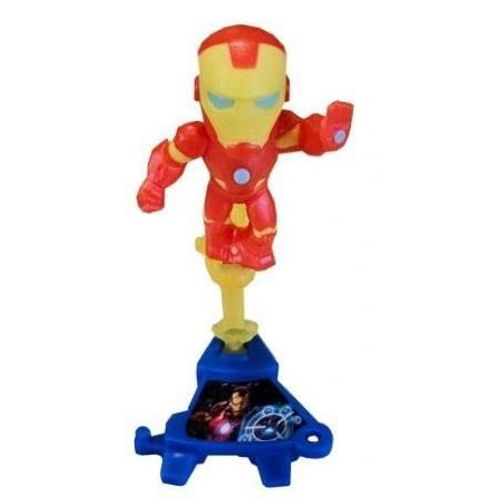 Figurine "Kinder" (2024) - Héros Marvel / N° 1 - Iron Man ( Vq356 / Vq-356 ) Avec Bpz