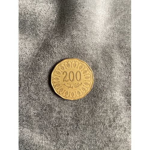 Pièce 200 Millim Tunisie 2013