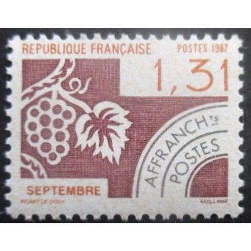 France Préoblitéré N°194 Septembre Neuf **