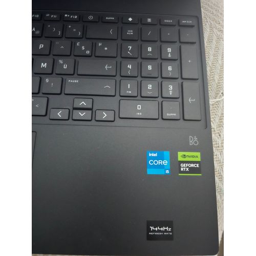 HP Victus Gaming 15-fa1010sf - 15.6" Intel Core i5-12450H - 2 Ghz - Ram 16 Go - SSD 512 Go - Noir