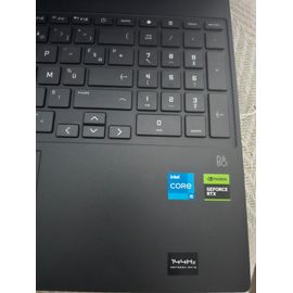 HP Victus Gaming 15-fa1010sf - 15.6" Intel Core i5-12450H - 2 Ghz - Ram 16 Go - SSD 512 Go - Noir