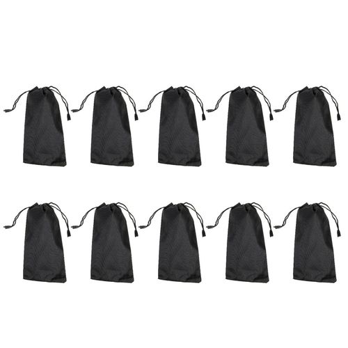Lot de 10 sacs de rangement haut de gamme pour lunettes de soleil ¿ Organiseur élégant, durable et polyvalent pour lunettes, bijoux et gadgets