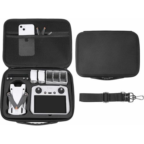 Étui Portable En Cuir Pu Ainiv Pour Drone Dji Mini 3 Pro Et Accessoires ¿ Léger, Protecteur Et Pratique Pour Les Voyages-Raleign