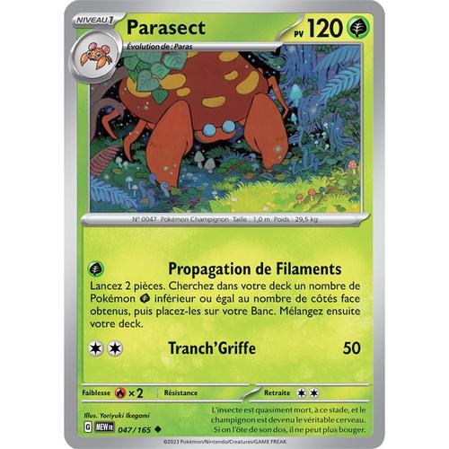 Carte Pokémon - Parasect - 047/165 - Ev3,5 - 151