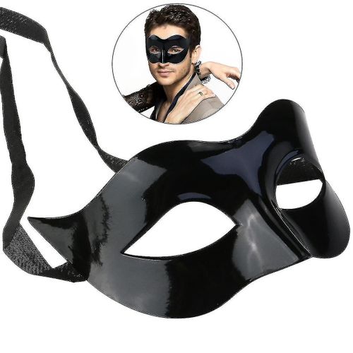Masque De Mascarade Noir Winomo Pour Adultes ¿ Parfait Pour Halloween, Les Fêtes Costumées Et Les Événements À Thème