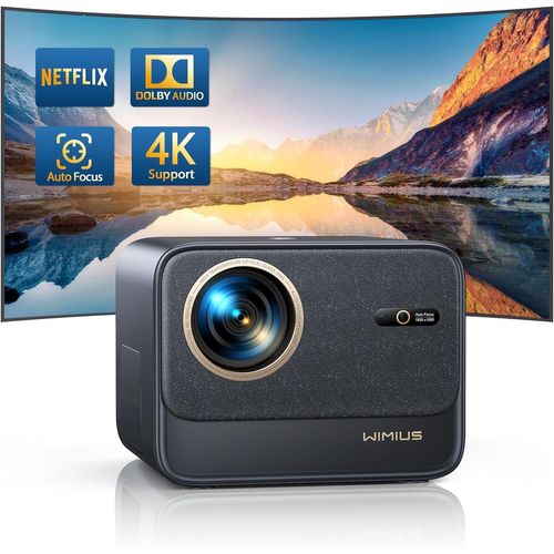 ChenQuanSarl-Netflix Certifié/Dolby Vidéoprojecteur 4K Wifi Bluetooth 33000 Lumens Auto Focus/Keystone Projecteur Wifi Full Hd 1080P Vidéoprojecteur Scellé Anti-Poussière Pour Tv Stick/Ps5 Hdmi Ether
