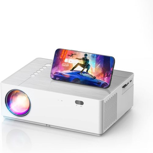 ChenQuanSarl-Videoprojecteur 4K Soutien Natif Full Hd 1080P Projecteur De Cinéma Maison De 8000Lm, Correction Trapézoïdale De ± 50 ° Et Zoom, Videoprojecteur Led Compatible Smartphone, Tv Stick, Ps4
