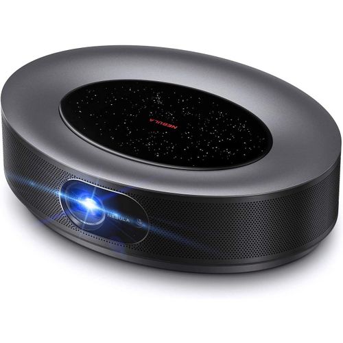 ChenQuanSarl-Projecteur Multimédia D'Intérieur Anker Cosmos 4K 1 500 Lumens Ansi, Android Tv 9.0, Dolby Digital Plus, Hdr10, Hlg, Cinéma À Domicile