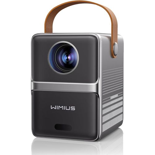ChenQuanSarl-Mini Projecteur Focus Électrique 20000 Lumens 1080P Vidéoprojecteur Portable Fhd 4K Supporté Wifi Bluetooth Courte Focale Rétroprojecteur 4K Wifi6 Zoom 50% Home Cinéma Pour Phone/Ps5 Hdm