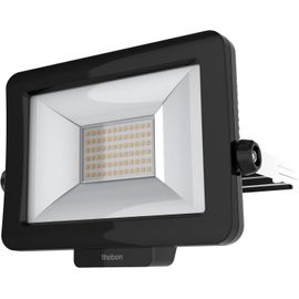 ChenQuanSarl-1020695 Theleda B30L W Bk Projecteur À Led De 30 W Rotatif À 360°, 3000 K, Blanc Chaud