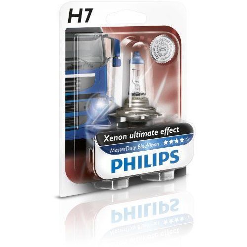 Philips Ampoule De Phare Masterduty Bluevision H7 24 V