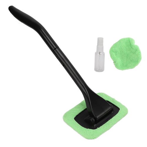 Brosse De Nettoyage De Pare-Brise Tissu En Fibre Douce Réutilisable Poignée Amovible Universelle Pour Voitures Camions Motos Bateaux
