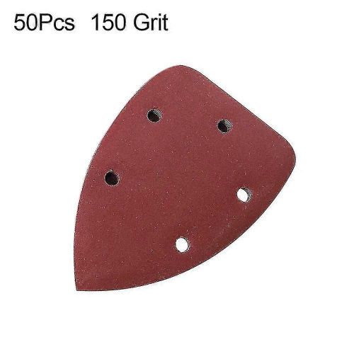 40-320 Grit Triangle Polissage Papier De Verre Tamponnage Disque De Ponçage Feuilles-Taille, Couleur: 150 Grit, 50pcs *