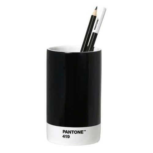 Pot À Crayons Pantone En Porcelaine Noire - Ts