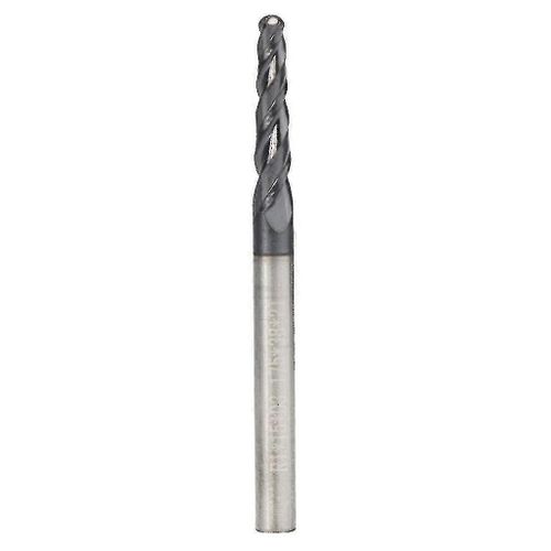 Carbure Cnc Outil de gravure Effilé Extrémité Mill Cutter R0.25 / 0.5 / 0.75 / 1.0 (Taille: R1.0 * 15 * 3.175 * 40)