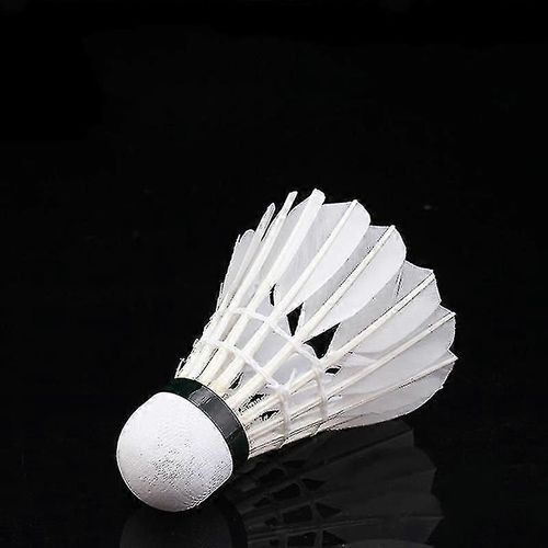 Badminton Goose Feather - Ballon De Volant De Stabilité Volante, 12 Pièces