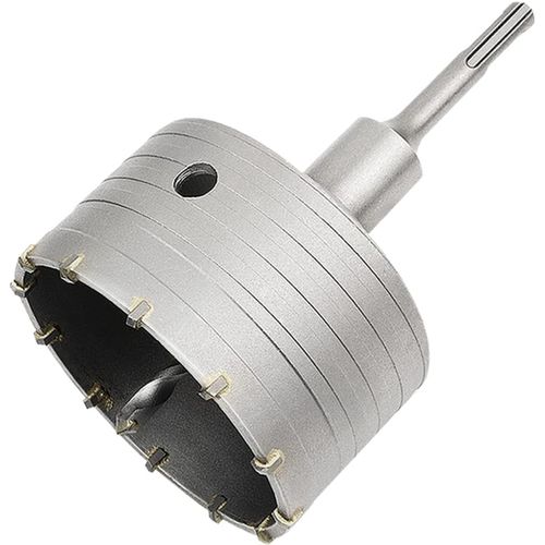 ChenQuanSarl-Scie À Cloche Trépan Béton Avec Adaptateur Sds Plus 110 Mm, Pour Brique Béton Ciment Pierre (100Mm+110Mm Sds Plus Adaptateur)