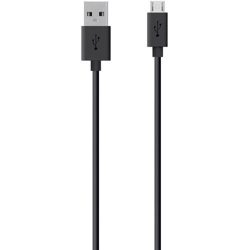 CLICKSELL-Mixit Colour Range Micro Usb Cable For Smartphones And Tablets, 2 M, Black